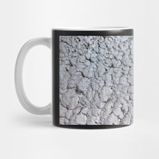 Salt crystals on a wall in a salt mine Mug